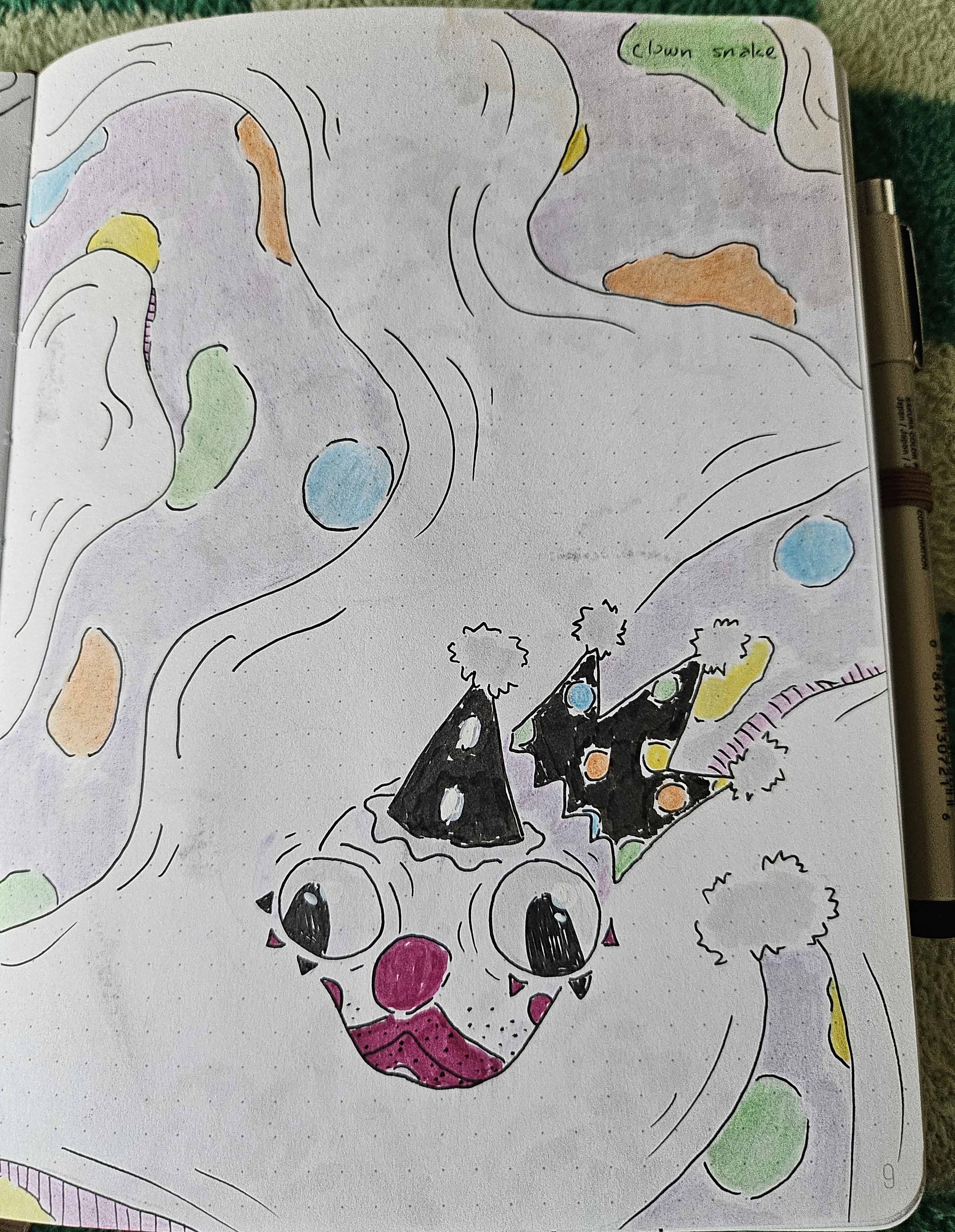 clown snake